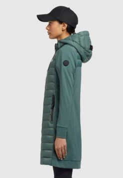 Khujo Ruth Matt - Winterjas - Kupfergrün -Damesmode 4ab1533ba8764a7ca7e835bd94ee0c25