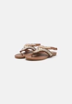 Anna Field Teensandalen - Beige 10 Anna Field Teensandalen - Beige -Damesmode 501108887f7f4ab1a17bedabf9bbcb94