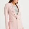 WE FASHION Nauwsluitende - Marly - Blazer - Pink -Damesmode 5164f1941f0a4ad2a85bdee22ec7f243