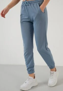 LELA Slim Fit - Trainingsbroek - Baby Blue 8 LELA Slim Fit - Trainingsbroek - Baby Blue -Damesmode 520add2a8af5473e8fa72cc78ed3496c