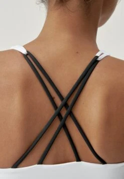 Born Living Yoga Daira - Sport-Bh Met Light Support - White -Damesmode 55d305024ae5409388c2eb6095cdcefb