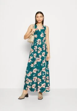 Anna Field Maxi-Jurk - Dark Green/Pink 9 Anna Field Maxi-Jurk - Dark Green/Pink -Damesmode 572c0dc7b4284bff8f1f654aad4d2187
