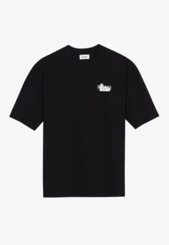 YOURTURN Rome Tee Unisex - T-Shirt Print - Black -Damesmode 5a586dd82f884ae796e0df5e7c970645