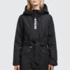 Khujo Lauren - Parka - Schwarz -Damesmode 5aa4514e3953430e9c7419a2e49ed394