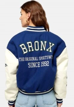 FUBU Bomberjacks - Azul -Damesmode 5c51dadb8d9a48edad9271c4c39f4f31