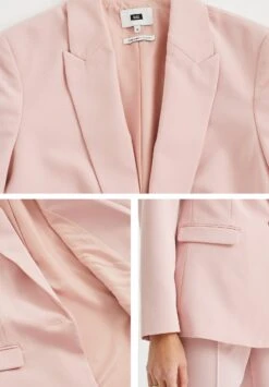 WE FASHION Nauwsluitende - Marly - Blazer - Pink -Damesmode 5fe957103e3a44e29b89f1d072668997