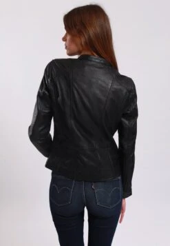 Lee Cooper Leren Jas - Black -Damesmode 604936cc1f8f4857b9b82072211f5c18