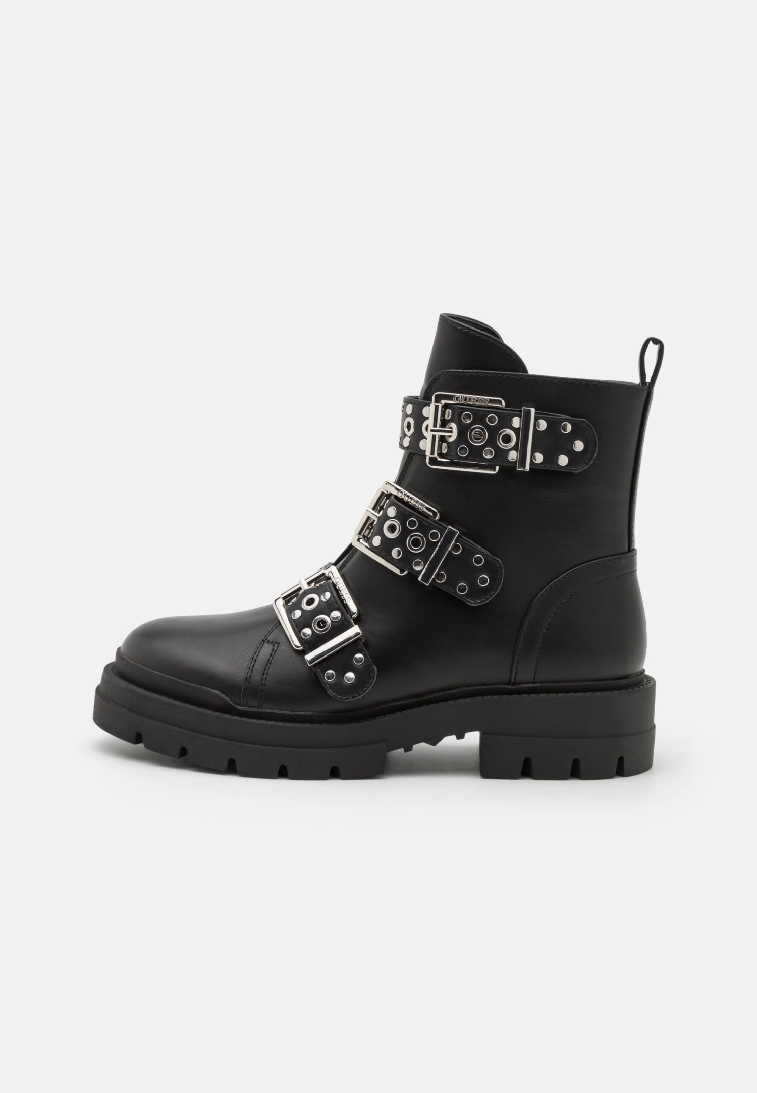 Guess Obian - Cowboy-/Bikerlaarsjes - Black 3 Guess Obian - Cowboy-/Bikerlaarsjes - Black