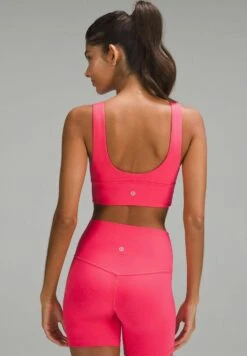 Lululemon Align™ V-Neck A/B - Sport-Bh Met Medium Support - Lip Gloss -Damesmode 678a2df809764175bb10835717f2a899