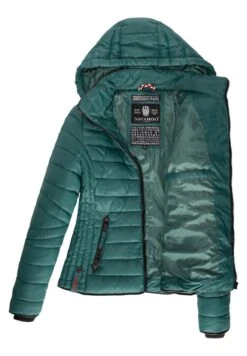 Navahoo Lulana - Jas - Petrol Melange -Damesmode 6946b13bef0b42c991d61c37611bedd1