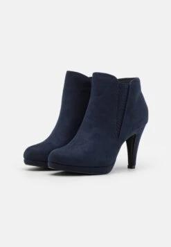 Anna Field Enkellaarsjes Met Hoge Hak - Dark Blue 10 Anna Field Enkellaarsjes Met Hoge Hak - Dark Blue -Damesmode 6958e58029384df2844b70d9d031e723