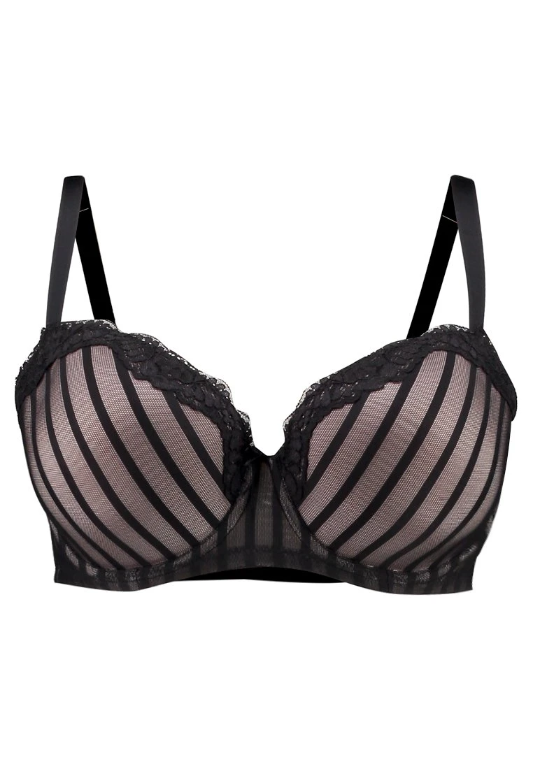 City Chic Fifi Bra - Beugel Bh - Black/Latte 7 City Chic Fifi Bra - Beugel Bh - Black/Latte - Afbeelding 5