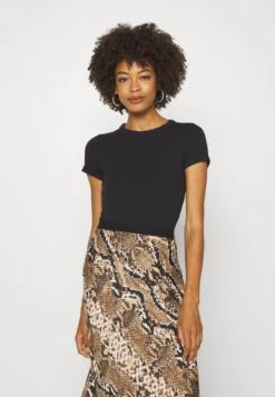 Anna Field 2 Pack - T-Shirt Basic - White/Black -Damesmode 6be78dc0fc6f4f2fa77c4ba07785597b