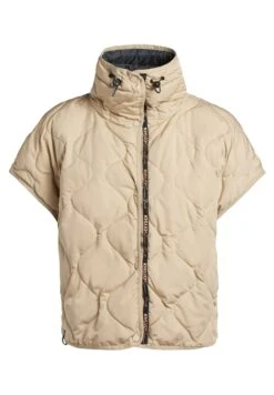 Khujo Ery - Jas - Beige -Damesmode 6f7430a9975e4807bbb4b11a25ffe56c