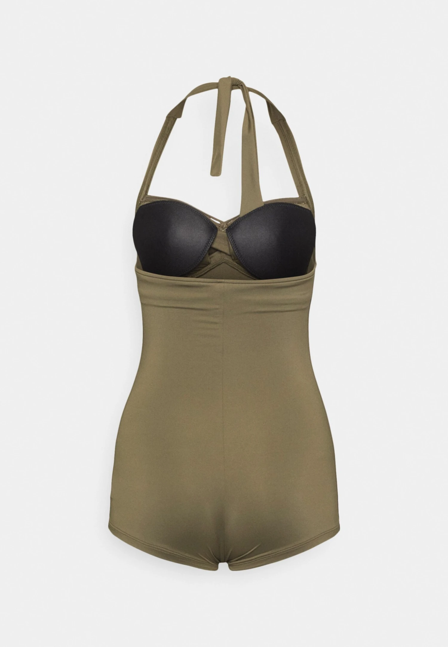 Seafolly Collective Boyleg One Piece - Badpak - Dark Olive 4 Seafolly Collective Boyleg One Piece - Badpak - Dark Olive - Afbeelding 2