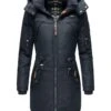 Marikoo Kamii - Winterjas - Dark Blue -Damesmode 73128008e5ab4fc58e6977e493628acb