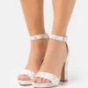 Anna Field Sandalen - White/Lilac -Damesmode 73d51184410e42848a26eb4b5bce9e23