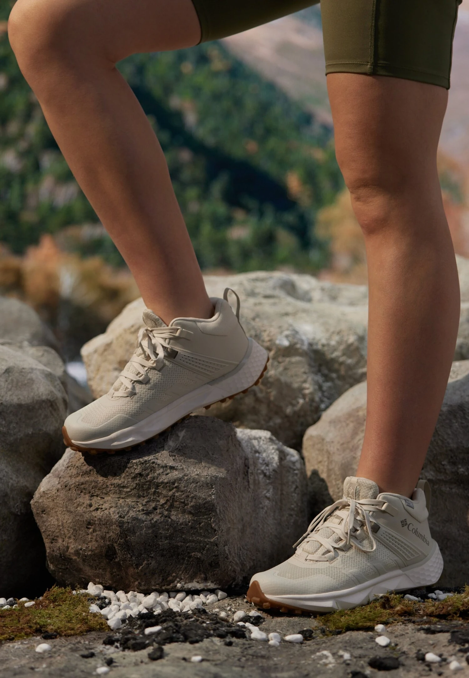 Columbia Facet 75 Mid Outdry - Outdoorschoenen - Light Sand/Kettle 3 Columbia Facet 75 Mid Outdry - Outdoorschoenen - Light Sand/Kettle