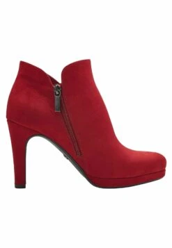 Tamaris Enkellaarsjes Met Plateauzool - Cherry -Damesmode 746b0a6083fc4c4198a428ea6f5f6497