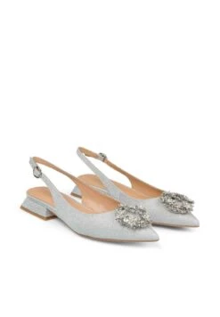 Alma En Pena Vermouth - Slingback Ballerina´S - Plata -Damesmode 748342a1dae34494836762b5f07a760e