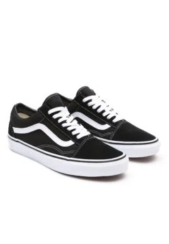 Vans Old Skool Wide - Sneakers Hoog - Black -Damesmode 7518d78b155041e39e4d9867b3d3e041