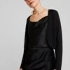 Kaffe Kaankra Bolero - Vest - Deep Black 1 Kaffe Kaankra Bolero - Vest - Deep Black -Damesmode 7901fc9347d34095867958df13b3b9ea