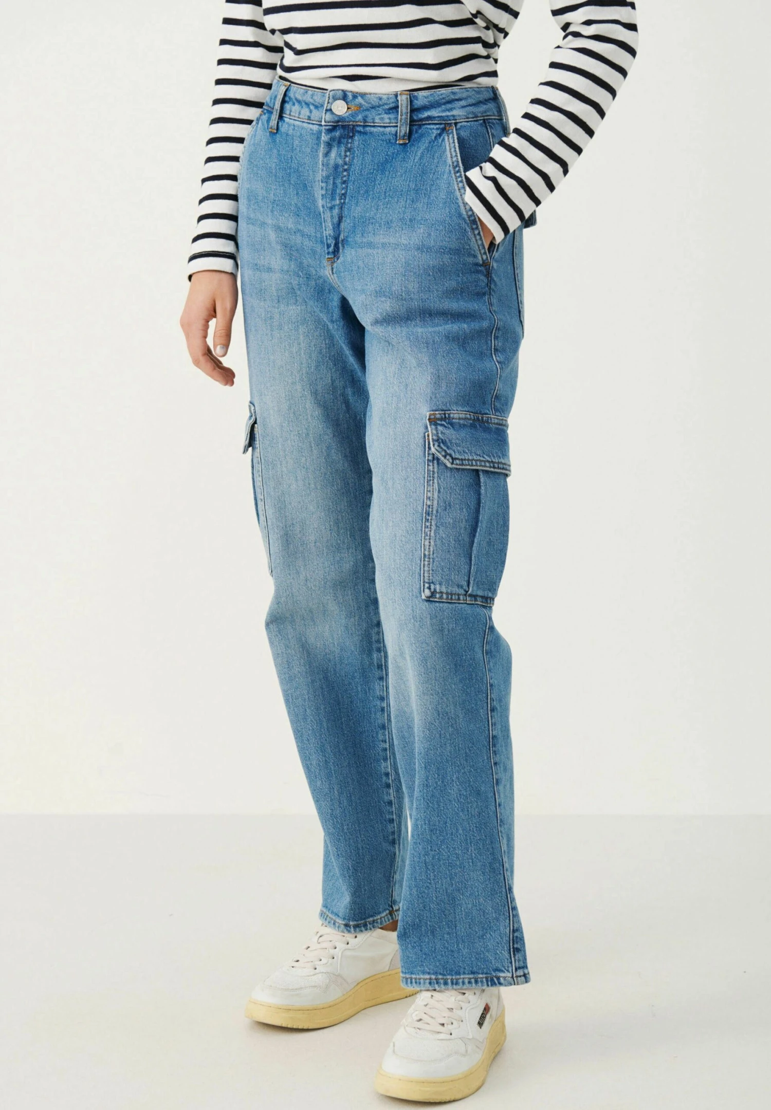 Part Two Vinka - Longsleeve - Dark Navy Stripe 7 Part Two Vinka - Longsleeve - Dark Navy Stripe - Afbeelding 5