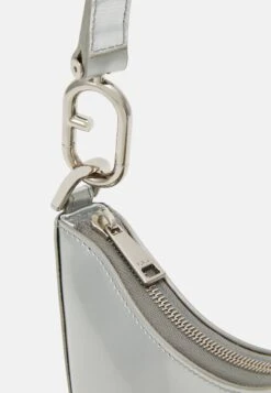 Furla Primavera Shoulder Bag - Handtas - Silver-Coloured -Damesmode 7d2baaa9fa2349d98d625764338cff67