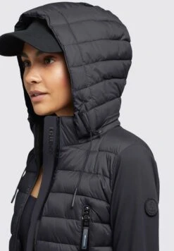 Khujo Dalis Matt - Jas - Schwarz -Damesmode 7d901611ce8c43e98c7146a1c490fd65