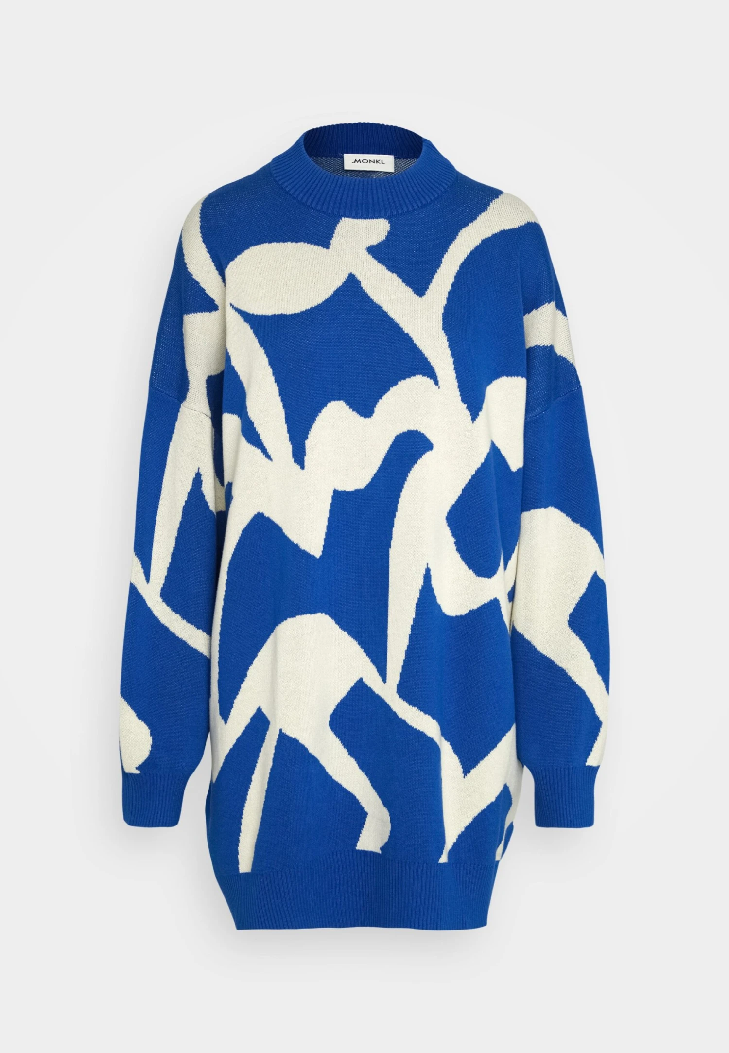 Monki Lisen Dress - Gebreide Jurk - Light Blue 7 Monki Lisen Dress - Gebreide Jurk - Light Blue - Afbeelding 5