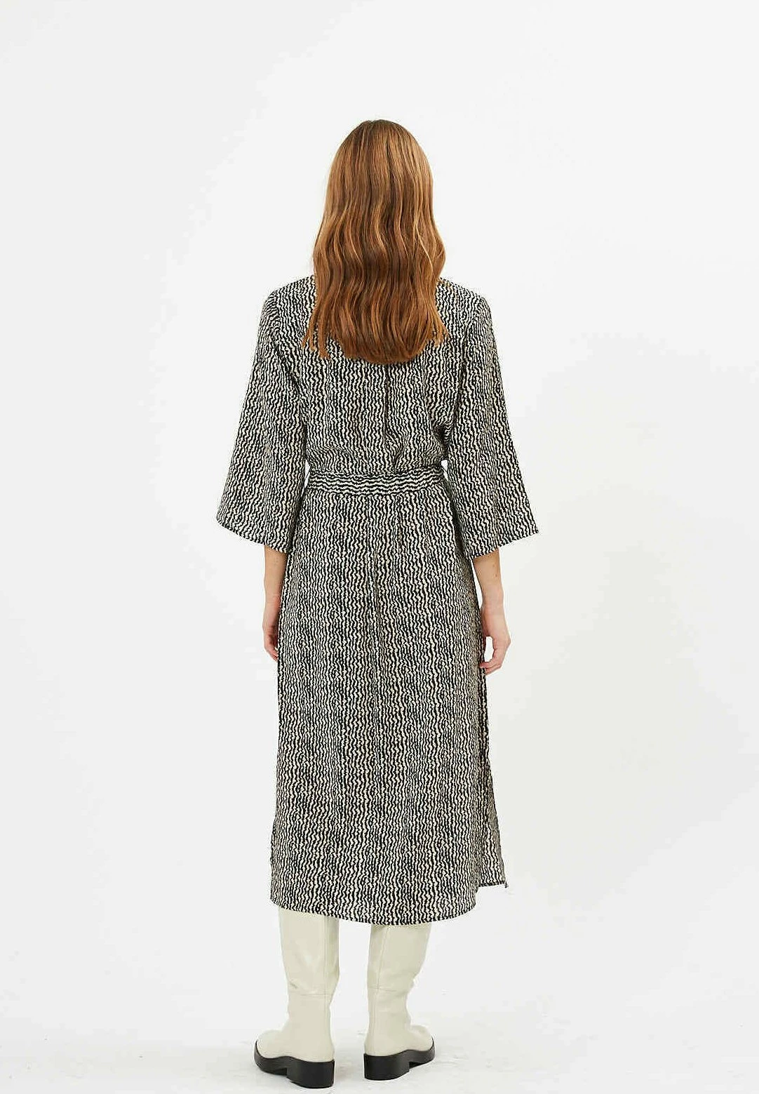 Minimum Norri - Blousejurk - Beige 4 Minimum Norri - Blousejurk - Beige - Afbeelding 2