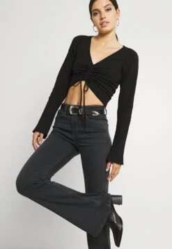 Lee Breese - Flared Jeans - Washed Black 11 Lee Breese - Flared Jeans - Washed Black -Damesmode 82a30d265d7b4922abf228ae3db9b454