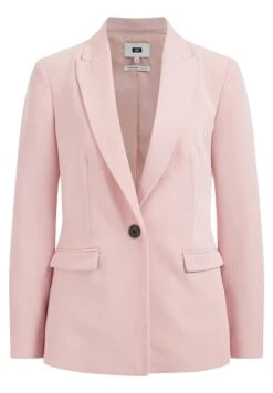 WE FASHION Nauwsluitende - Marly - Blazer - Pink -Damesmode 83fd9511d225497683a208190e8aac86