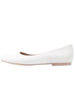 Anna Field Leather - Ballerina'S - White -Damesmode 84b33e72d9154bf9b092d000e6336269