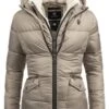 Navahoo Megan - Winterjas - Taupe -Damesmode 84d4466c5cce4322800e6a0cf9239d40