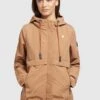 Khujo Zahira3 - Lichte Jas - Toffee -Damesmode 86574e67e12a4c68903fd7e700f1a1ef