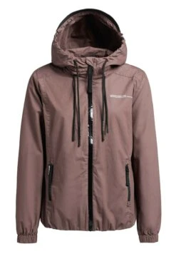 Khujo Rolava2 - Jas - Mauve -Damesmode 87ad003366d84dcf8f6cc75765af726d