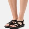 Skechers Reggae Slim Fit - Sandalen - Black Gore -Damesmode 87d8a516fd7b4a57959be40379a90e11