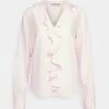 Anna Field Blouse With Frontal Volant - Blouse - Pink -Damesmode 88117b30edf247248403e132ff2d7ee4