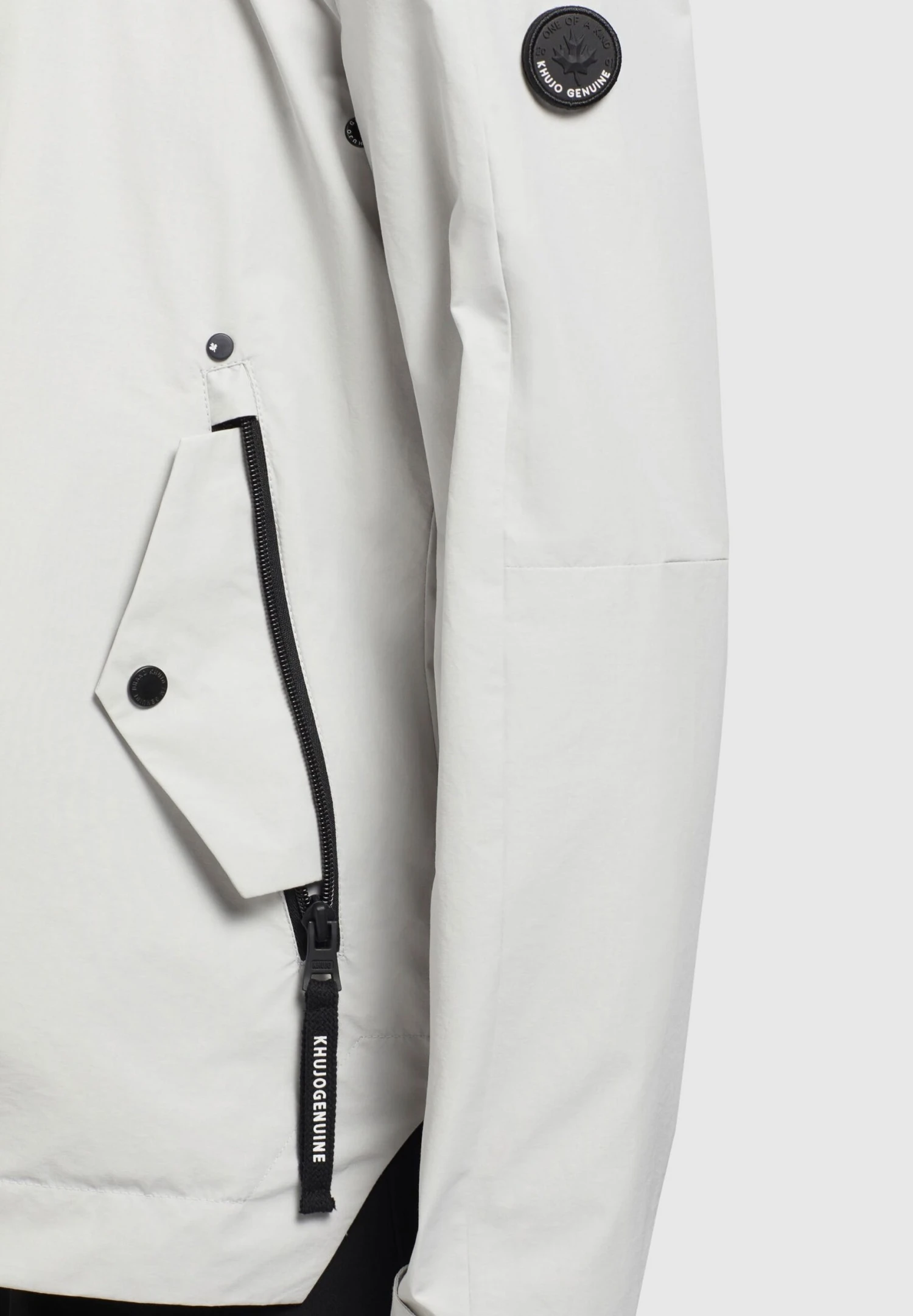 Khujo Kaya - Outdoorjas - Hellgrau 8 Khujo Kaya - Outdoorjas - Hellgrau - Afbeelding 6