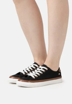 Wide Fit - Sneakers Laag - Black