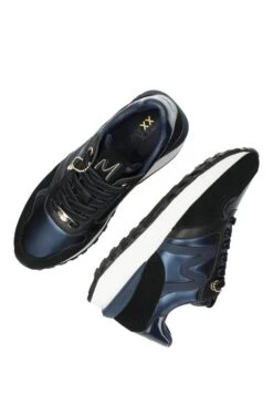 MEXX Juju X Anouk - Sneakers Laag - Black Navy -Damesmode 8b9d6de4089748d091e2ebb1b9d757a0