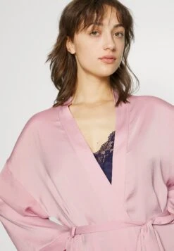 Anna Field Bridal Dressing Gown - Badjas - Pink -Damesmode 8f3138e1a3b94f6a8696aec296993ee6