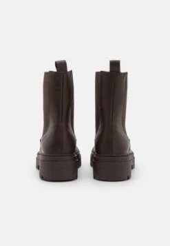 Even&Odd Enkellaarsjes Met Plateauzool - Brown -Damesmode 904675db6e83455baafdad06cef8d32d