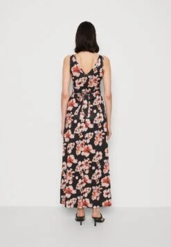 Anna Field Maxi-Jurk - Black/Pink/Multicoloured -Damesmode 90ddde07484c4a7cb79c3590c1af03e6