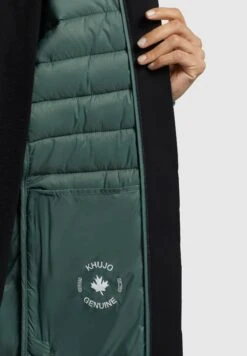 Khujo Ruth Matt - Winterjas - Kupfergrün -Damesmode 919caed4476741ada86d46a502f0ade2