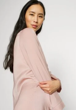 Anna Field Nachtjapon - Pink -Damesmode 91e3619cea8e4fcb9ba590fdf88a99e8