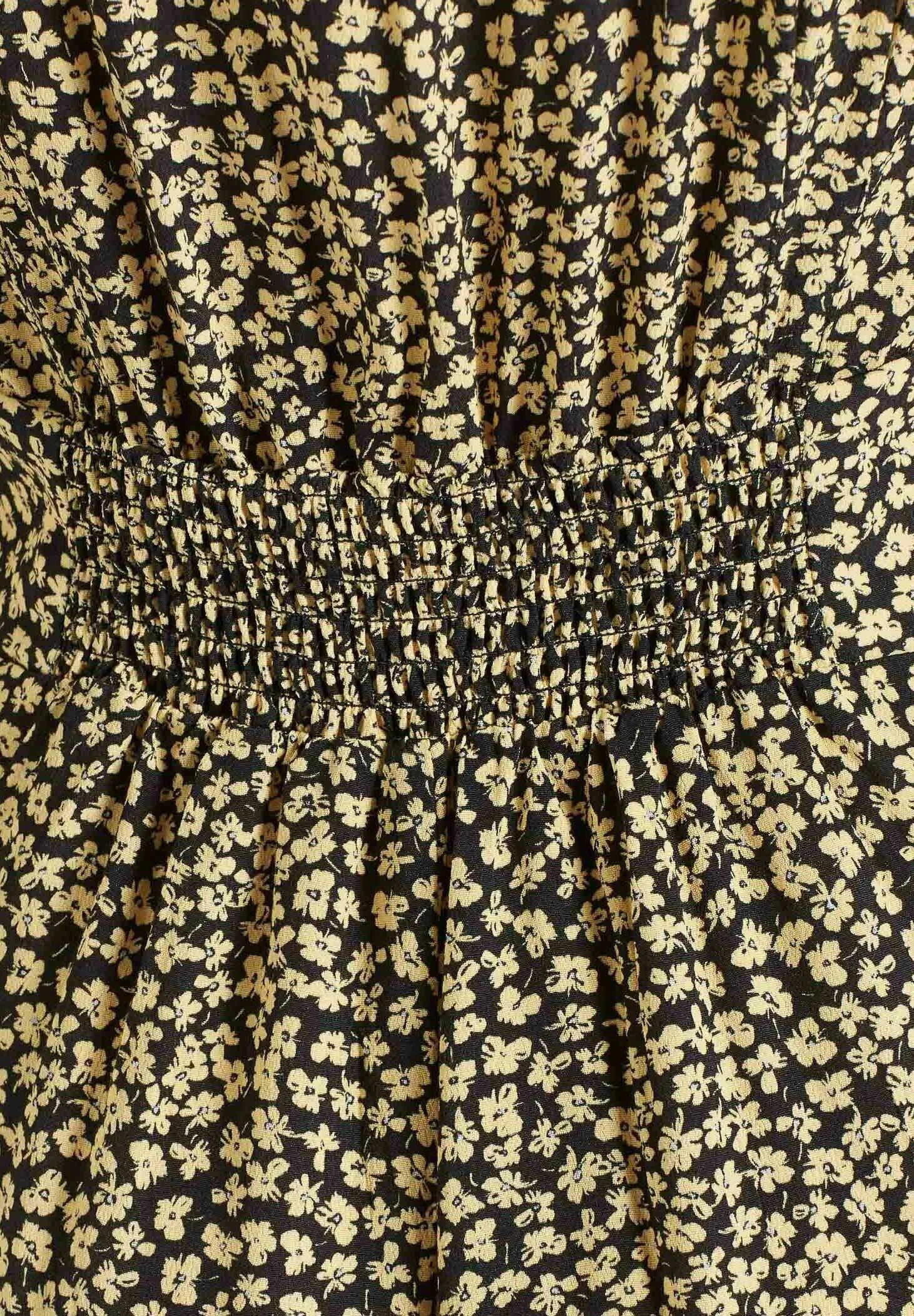 Khujo Borgia - Jumpsuit - Schwarz-Gelb Geblümt 11 Khujo Borgia - Jumpsuit - Schwarz-Gelb Geblümt - Afbeelding 9