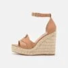 Steve Madden Sivian - Sandalen Met Hoge Hak - Camel -Damesmode 9640fea037a64bd2a36036646ef8f0ba