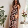 Anna Field Maxi-Jurk - Black/Pink/Multicoloured 1 Anna Field Maxi-Jurk - Black/Pink/Multicoloured -Damesmode 96709651080d423290ca2f3609bc50f0